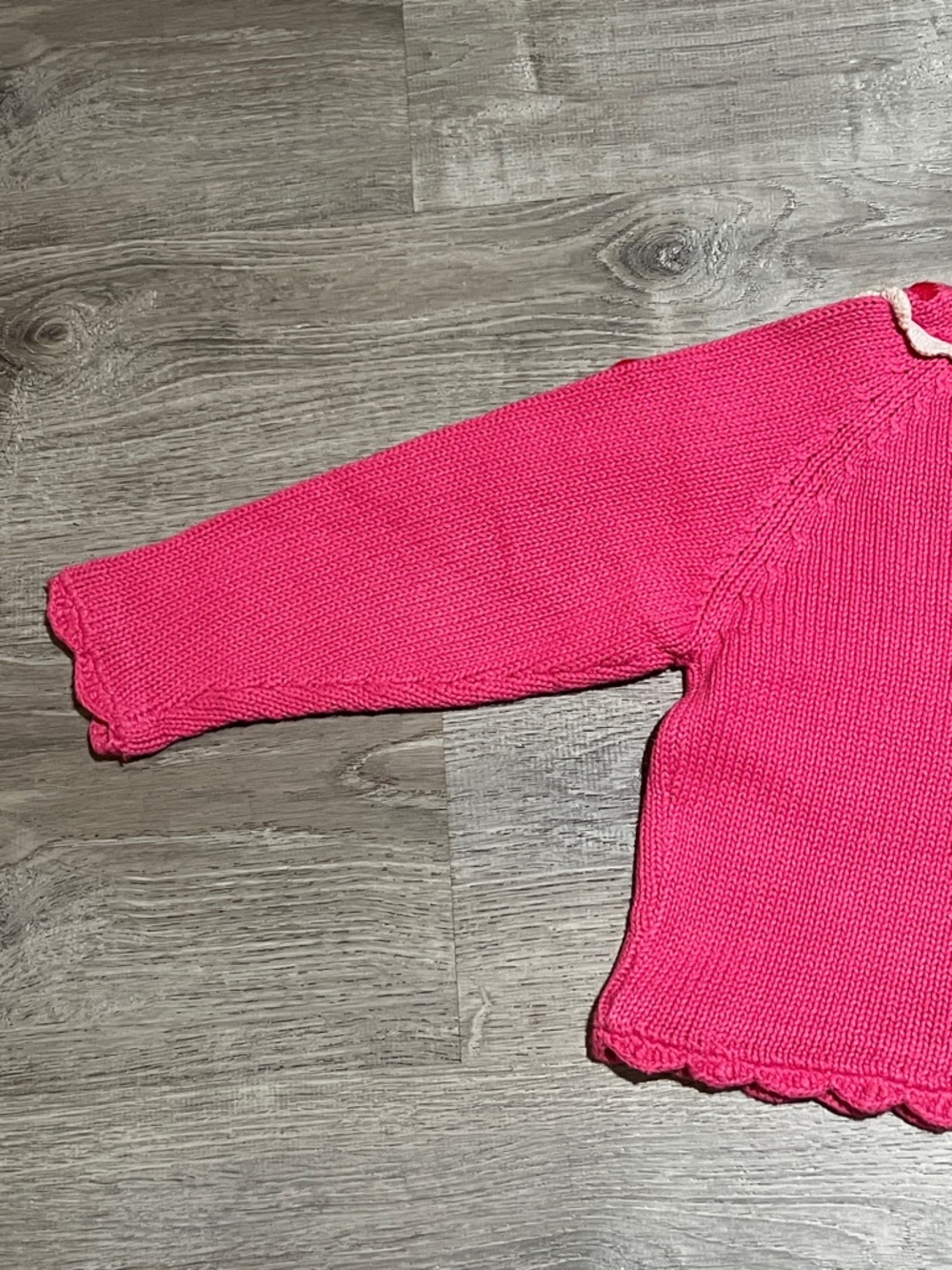 Rare Vintage Simon Sez by Michael Simon Pink Heart Cardigan - Picture 16 of 16